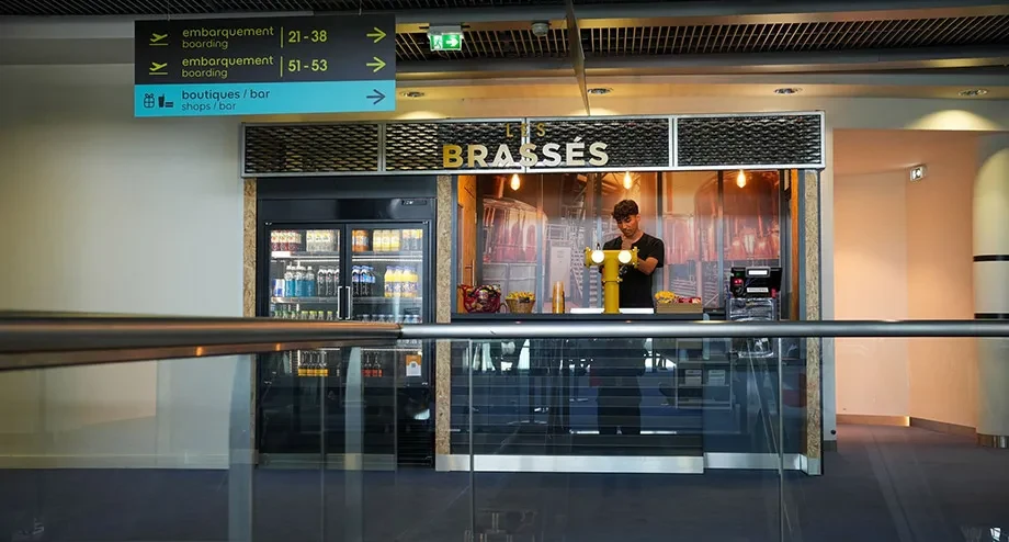 Bar à bière Les Brassés - Aéroport Nantes Atlantique