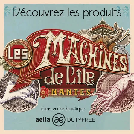 Produits Les Machines de l'île chez Aélia Duty Free