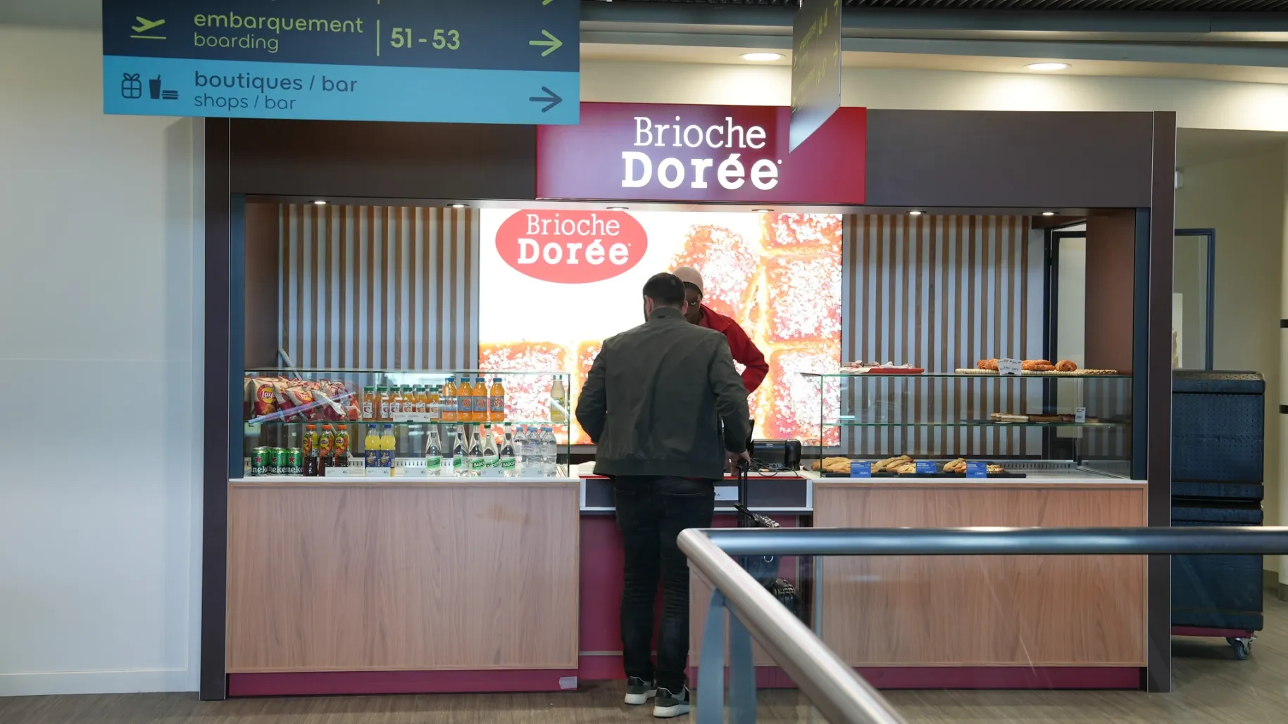 Commerces - ZR - Brioche Dorée - Aéroport Nantes Atlantique