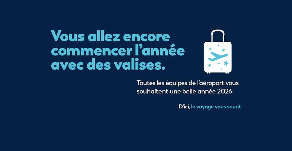 Vous allez encore commencer l'année avec des valises.